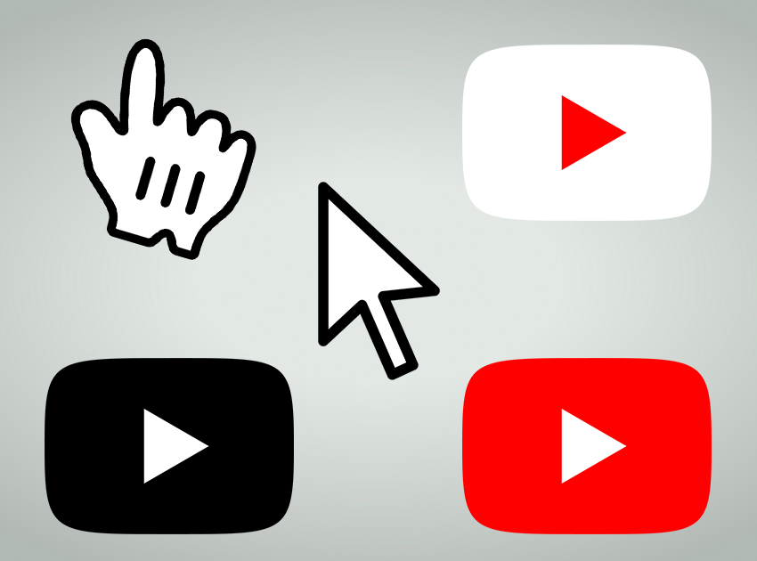 YouTube登録ボタン用素材の使用イメージ
